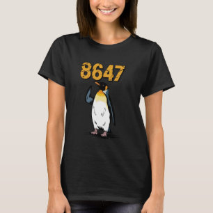 Grappige Pinguin 8647 T-shirt