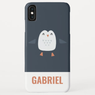 grappige pinguïn-gepersonaliseerde kinderen Case-Mate iPhone case