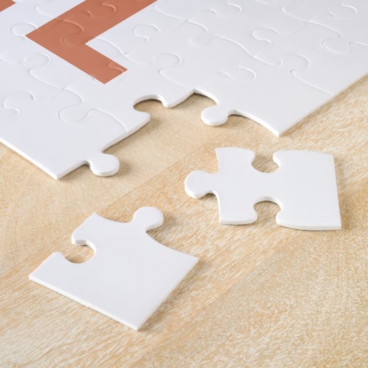 grappige pinguïn-gepersonaliseerde kinderen legpuzzel (Zijkant)