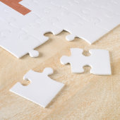 grappige pinguïn-gepersonaliseerde kinderen legpuzzel (Zijkant)