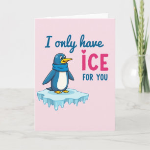 Grappige Pinguïn Ijs Voor Jou Kaart