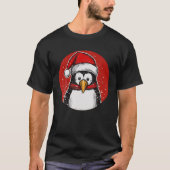 Grappige Pinguïn Kerst Dierenvrienden Gift Mannen  T-shirt (Voorkant)