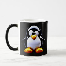 Grappige pinguïn koffie