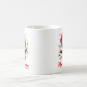 Grappige Pinguïn Lights met Moderne Vrolijke Kerst Koffiemok (Center)