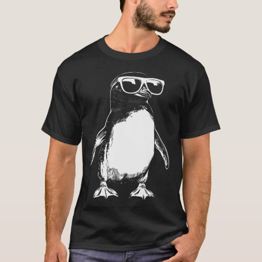 Grappige Pinguïn T-shirt (Voorkant)