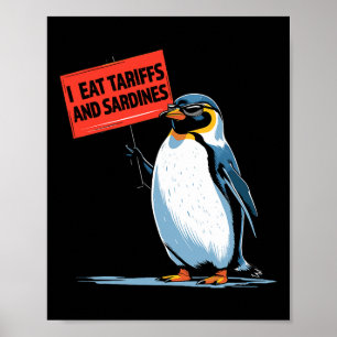 Grappige Pinguïn Tarief Grappen I Eet Tarieven En Poster