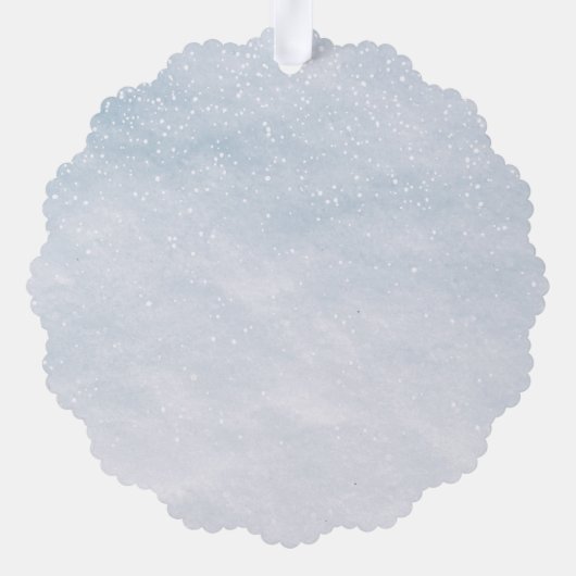 Grappige Pinguïn vogel Vrolijk kerstboom sneeuw Va Ornament Kaart (Achterkant)