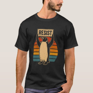Grappige Pinguïn Weerstaat Cool Pinguïns Vintage P T-shirt