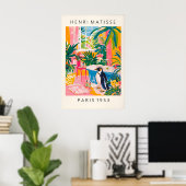 Grappige pinguïnposter, Dopamine decor, Roze Poster (Thuiskantoor)