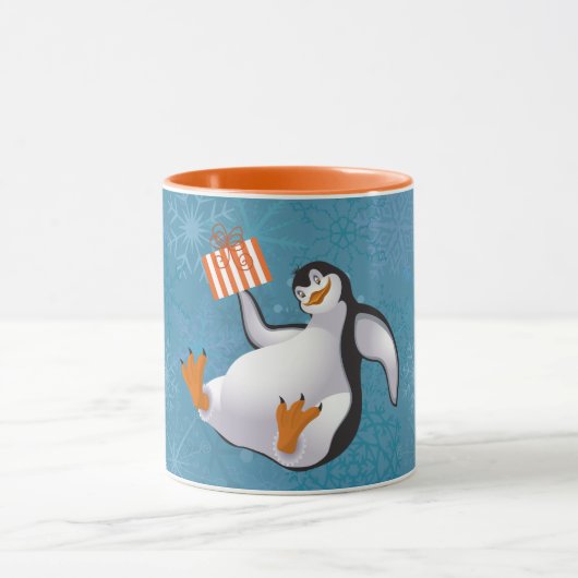 Grappige Pinguïns Mok (Midden)