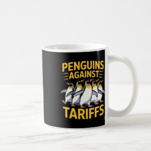 Grappige pinguïns tegen tarieven Bevrijdingsdag Vr Koffiemok