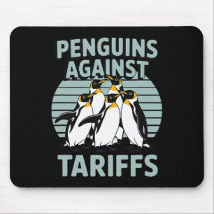 Grappige pinguïns tegen tarieven Bevrijdingsdag Vr Muismat