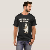 Grappige Pinguïns Weerstand Pinguïns Protes Tegen T-shirt (Voorkant volledig)