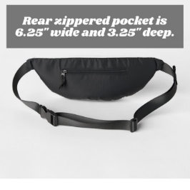 Grappige Piraat Kat/gekruiste Vis Bone Retro Stijl Heuptasje