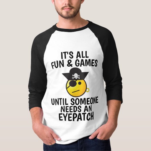Grappige Piraat T-Shirts (Voorkant)