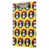 Grappige Pirate Pinguin Klembord (Links)