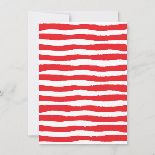 Grappige Pirate verjaardagsfeestje uitnodiging (Achterkant)