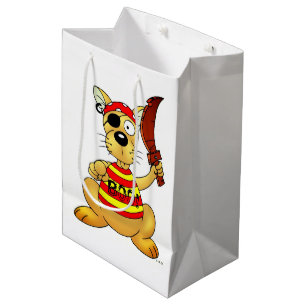 Grappige Piratenhond met Speelgoed Zwaard Medium Cadeauzakje