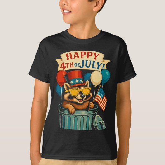 Grappige Piston Spierauto Monteur 4 juli Trots T-shirt (Voorkant)