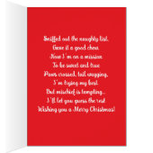 Grappige Pit Bull Kerstman Pittbull Kersthond (Binnen (Rechts))