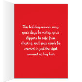 Grappige Pit Bull Santa Pittie Kerst Pitbull Hond (Binnen (Rechts))