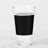Grappige Pitbull Hart Valentijnsdag Hond Vader Moe Glas (Achterkant)