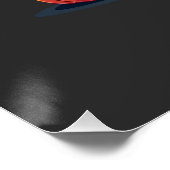 Grappige Pitbull Heksenpomp Hond Halloween Mannen Perfect Poster (Hoek)