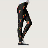Grappige pittige chili in brand leggings (Rechts)