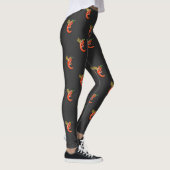 Grappige pittige chili in brand leggings (Rechts)