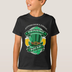 Grappige Pittsburgh Drinkende Bende Overeenkomende T-shirt