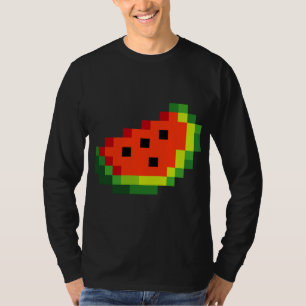 Grappige Pixel Watermelon - Retro 8 - Bit Arcade G T-shirt