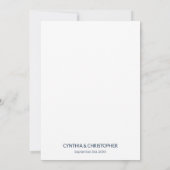 Grappige Pizza Bruiloft Feest Bedankkaart (Achterkant)