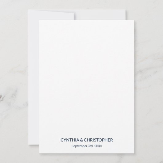 Grappige Pizza Bruiloft Feest Bedankkaart (Achterkant)