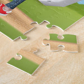 Grappige Pizza Bruiloft Feest Legpuzzel (Zijkant)