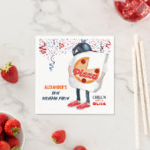 Grappige Pizza Feestje Servet (Insitu)