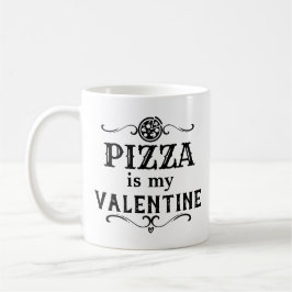 Grappige Pizza  is mijn Valentijn Koffiemok
