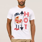 Grappige Pizza Levering T-shirt (Voorkant)
