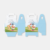 Grappige Pizza Liefde Bedankdoosjes (Uitgevouwen)