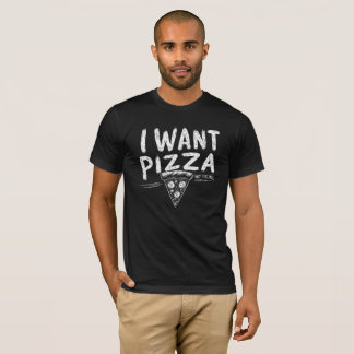 Grappige Pizza Lover Quote T-shirt