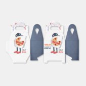 Grappige Pizza Party Favoriete Boxen Bedankdoosjes (Uitgevouwen)