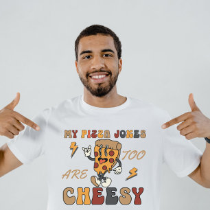 Grappige pizza Pun papa grappen T-shirt