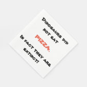 Grappige pizza servetten (Hoek)