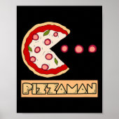 Grappige Pizzagrappen Poster (Voorkant)