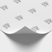 Grappige pizzaliefhebber cadeaupapier (Hoek)