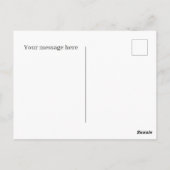 Grappige pizzaliefhebbers voegen tekst toe briefkaart (Achterkant)