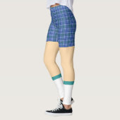 Grappige plaid shorts golf geek vrouwen leggings (Links)