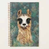 Grappige Planner met Curious Llama (Voorkant)