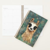 Grappige Planner met Curious Llama (Display)