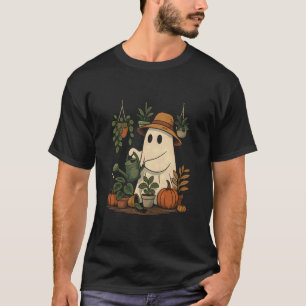 Grappige Plant Geest Spoken Tuinman Halloween T-shirt