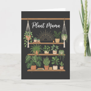 Grappige Plant Mama Plant Liefhebber Cadeau Idee C Kaart
